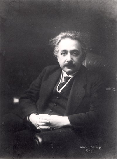 Albert Einstein (1879-1955) vers 1922 - Genia Reinberg